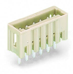 734-136 Вилка THT; 1.0 x 1.0 mm solder pin; прямые; 100% защита от неправильного подсоединения; Шаг контактов 3,5 мм; 6-пол.