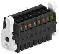 713-1118/037-000 1-проводная розетка, 2-х рядная; CAGE CLAMP®; 1,5 мм²; Расстояние между контактами 3,5 мм; 36-полюсный; 100% защита от неправильного спаривания; рычаги; 1,50 мм²; черный (10 шт)