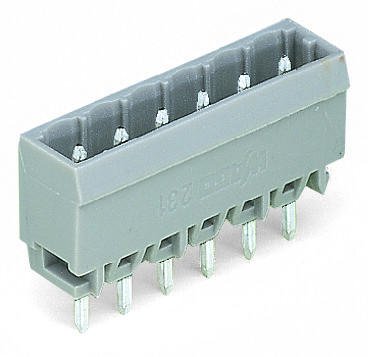 231-139/001-000 Вилка THT; 1.0 x 1.0 mm solder pin; прямые; Шаг контактов 5 мм; 9-пол.