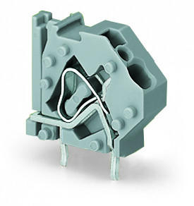 745-817 Наборная клемма на печатную плату; 4 mm²; Шаг контактов 7,5 мм; 1-пол.; CAGE CLAMP®; 50шт/упак