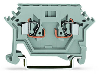 280-616 2-проводные базовые клеммы; для DIN-рейки 35 x 15 и 35 x 7,5; 2,5 мм2; CAGE CLAMP
