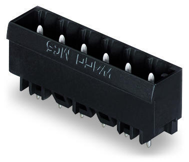 231-132/001-000/105-604 Вилка под пайку THR; 1.0 x 1.0 mm solder pin; прямые; Шаг контактов 5 мм; 2-пол.