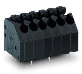 250-204/353-604 BARR BORNE CI 3,5MM 4 P/DECAL/NOIR (300 шт)