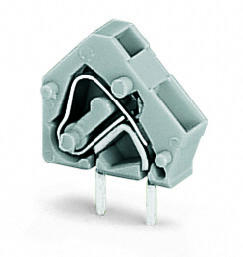 2624-1112 Клемма на печатную плату; 4 mm²; Шаг контактов 5 мм; 12-пол.; Push-in CAGE CLAMP®; 4,00 mm²; серые