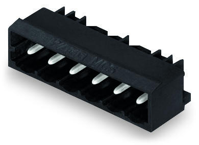 231-465/001-000/105-604 Вилка под пайку THR; 1.2 x 1.2 mm solder pin; угловые; Шаг контактов 5 мм; 5-пол.