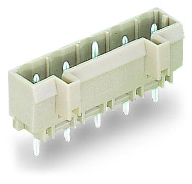 721-237/001-000 Вилка THT; 1.0 x 1.0 mm solder pin; прямые; 100% защита от неправильного подсоединения; Шаг контактов 7,5 мм; 7-пол.