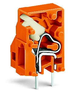 741-915 DURCHFüHRUNGS-ENDKLEMME ORANGE      