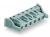 232-835/039-000 Розетка под пайку THT; 0.6 x 1.0 mm solder pin; угловые; Фиксирующий рычаг; Шаг контактов 7,5 мм; 5-пол.