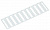 793-501 Маркировочная карта WMB; в картах; not stretchable; без печати; с креплением на защелке