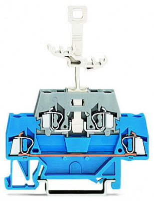 280-525 Двухуровневые клеммы; для DIN-рейки 35 x 15 и 35 x 7,5; 2,5 мм2; CAGE CLAMP