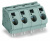 745-604/006-000 KLEMMENLEISTE RM 15 MM GRAU 4-POLIG 