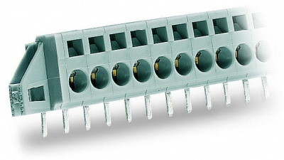 231-608/017-000 Клемма на печатную плату; 2,5 мм2; Шаг контактов 5 мм; 8-пол.; CAGE CLAMP; зажимное кольцо