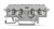280-606 4-проводные базовые клеммы; для DIN-рейки 35 x 15 и 35 x 7,5; 2,5 мм2; CAGE CLAMP