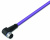 756-1402/060-100 Кабель CANopen-/DeviceNet углового исполнения; 10 м; устанавливаются на один конец; А-кодирование; Розетка M12 углового исполнения; один свободный конец кабеля