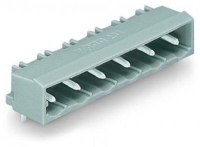 231-876/001-000 Вилка THT; 1.2 x 1.2 mm solder pin; угловые; Шаг контактов 7,5 мм; 16-пол.