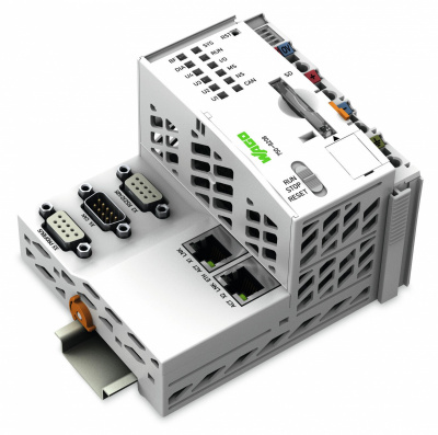 750-8208 Контроллер PFC200; 2 x ETHERNET, RS-232/-485, CAN, CANopen, PROFIBUS-Master