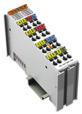 750-631/000-011 Интефейс инкрементного шифратора; От 5 до 24 В пост.тока; Одиночный интерпретатор