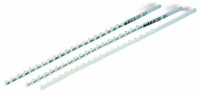 209-831 Маркировочные бирки; МАРКИРОВАНО; “m”; not stretchable; Горизонтальная маркировка; с креплением на защелке