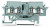 279-620/281-408 Компонентная клемма; 4-проводн.; для исп. цепей индикаторных ламп до 60 В; с 2 диодами 1N4007; Правый анод; для DIN-рейки 35 x 15 и 35 x 7,5; 1,5; CAGE CLAMP