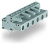 232-839 Розетка под пайку THT; 0.6 x 1.0 mm solder pin; угловые; Шаг контактов 7,5 мм; 9-пол.