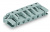 232-833/047-000 Розетка под пайку THT; 0.6 x 1.0 mm solder pin; прямые; Проходной фланец; Шаг контактов 7,5 мм; 3-пол.