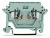 280-616 2-проводные базовые клеммы; для DIN-рейки 35 x 15 и 35 x 7,5; 2,5 мм2; CAGE CLAMP