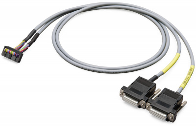 706-7753/306-200 Кабель системы; для WAGO-I/O-SYSTEM, серия 750; 2 x 8 дискретных входов или выходов; Длина: 2 м; Поперечное сечение проводника 0,14 мм2