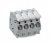 2706-108 Клемма на печатную плату; рычаг; 3; Шаг контактов 7,5 мм; 8-пол.; CAGE CLAMP