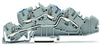 2005-7649 Многоуровневые клеммы для монтажа; 3; N/L; Push-in CAGE CLAMP