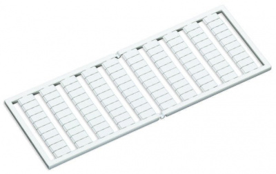 249-601 Маркировочная карта WSB; в картах; МАРКИРОВАНО; 51 ... 60&10X; not stretchable; Вертикальная маркировка; с креплением на защелке