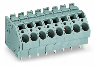 745-304 Клем. колодка на плату,4-конт.,шаг 7