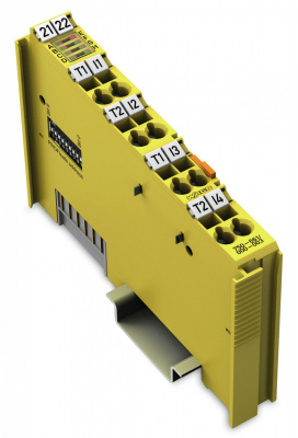 750-661/000-003 Отказоустойчивый 4-канальный дискретный вход; тока; PROFIsafe V2.0 iPar