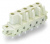 722-732/031-000 Розетка под пайку THT; 0.6 x 1.0 mm solder pin; угловые; 100% защита от неправильного подсоединения; зажимное кольцо; Шаг контактов 7,5 мм; 2-пол.