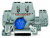 870-523/281-586 Компонентная клемма; двухуровн.; с варистором; для DIN-рейки 35 x 15 и 35 x 7,5; 2,5 мм2; CAGE CLAMP 870-523/281-586 Компонентная клемма; двухуровн.; с варистором; для DIN-рейки 35 x 15 и 35 x 7,5; 2,5 мм2; CAGE CLAMP