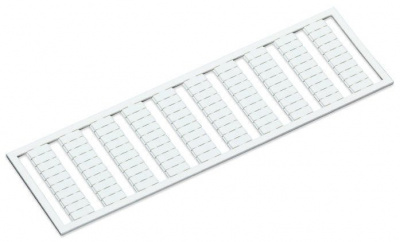 209-715 Маркировочная карта WSB; в картах; МАРКИРОВАНО; 701 ... 800&1X; not stretchable; Вертикальная маркировка; с креплением на защелке
