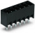 714-142 Вилка THT; 0.8 x 0.8 mm solder pin; прямые; Шаг контактов 3,5 мм; 12-пол.