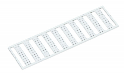 793-505 Маркировочная карта WMB; в картах; МАРКИРОВАНО; 31 ... 40&10X; not stretchable; Горизонтальная маркировка; с креплением на защелке