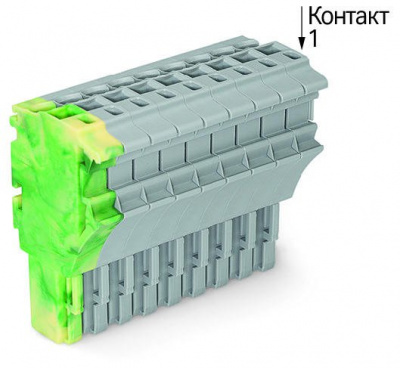 2022-111/000-037 1-проводниковая розетка; 2,5 мм2; 11-пол.