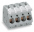 2716-104 Клемма на печатную плату; рычаг; 16 мм2; Шаг контактов 10 мм; 4-пол.; CAGE CLAMP