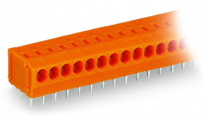 235-104/330-000 Клемма на печатную плату; 1,5; Шаг контактов 3,81 мм; 4-пол.; PUSH WIRE