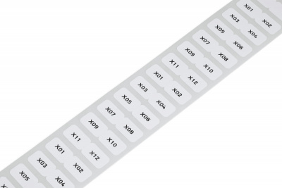 210-806/000-002 Бирки; для Smart Printer; прозрачные, клейкие
