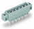 231-162/040-000 Вилка THT; 1.2 x 1.2 mm solder pin; прямые; зажимное кольцо; Шаг контактов 5 мм; 2-пол.