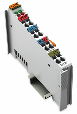 750-491/000-001 1-канальный аналоговый вход; для резисторных мостов (тензорезисторов); 125 мс